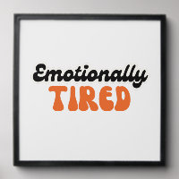 Emotionally Tired Retro Bubble Text Design