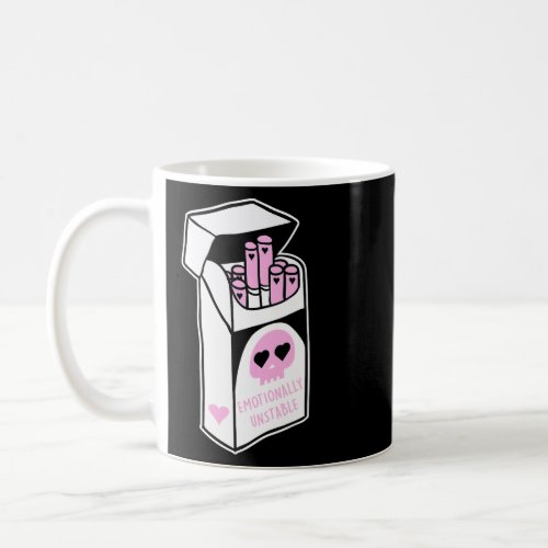 Emotionally Unstable Kawaii Pastel Goth  Coffee Mug