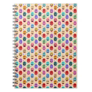 Emotions Colorful Faces Notebook