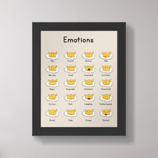 Emotions framed art