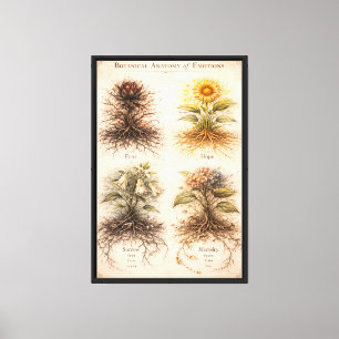 Emotions Have Roots Canvas Print