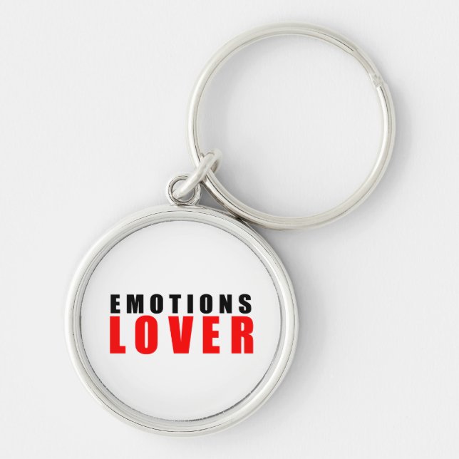 Emotions lover keychain (Front)