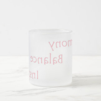 Emoto Inspire 2 Frosted Glass Coffee Mug
