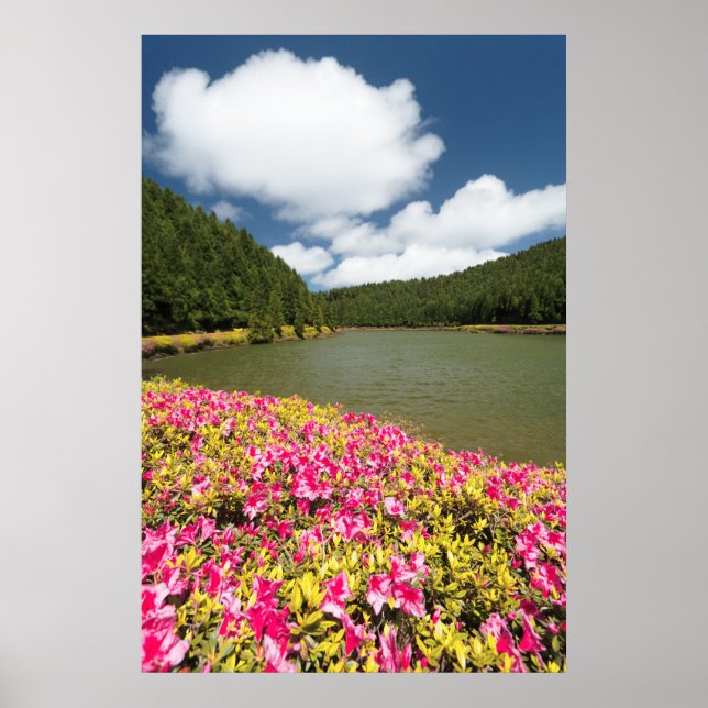 Empadadas Lakes, Azores Poster (Front)