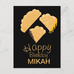 Empanada Hand Drawn Birthday Postcard