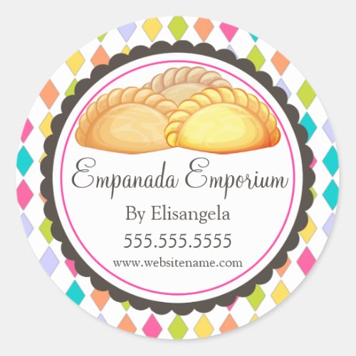 Empanada Turnover Bakery Festive Packaging Seals