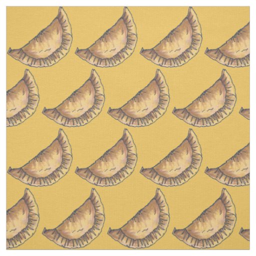 Empanadas Latin American Spanish Food Fried Pastry Fabric