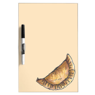 Empanadas Latin South America Fried Pastry Kitchen Dry Erase Board