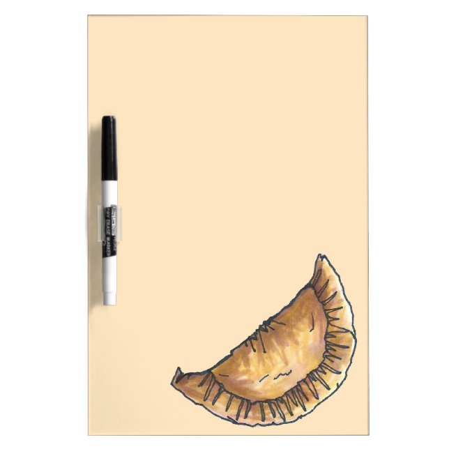Empanadas Latin South America Fried Pastry Kitchen Dry Erase Board (Front)