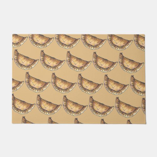 Empanadas Latin South American Food Empanada Print Doormat