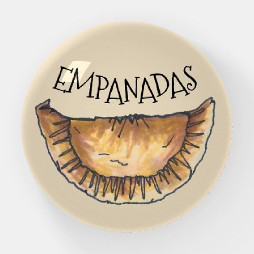 Empanadas Spanish Latin American Pastry Paperweight