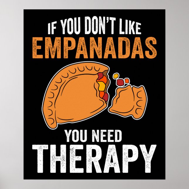 Empanadas Therapy Poster (Front)