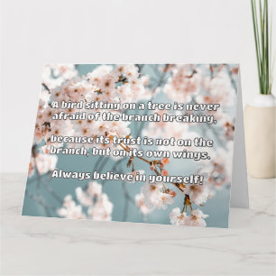 Empath Belief Positive Encouragement Quote Card