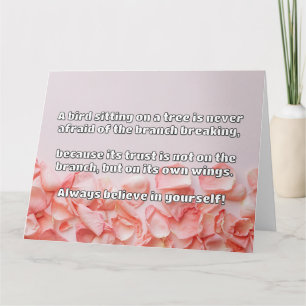 Empath Belief Positive Encouragement Quote Card