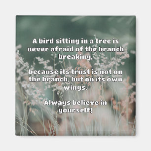 Empath Belief Positive Encouragement Quote  Magnet