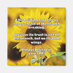 Empath Belief Positive Encouragement Quote  Magnet