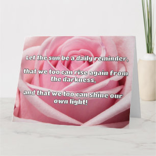 Empath Shine Positive Encouragement Quote Card