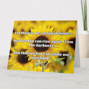 Empath Shine Positive Encouragement Quote Card