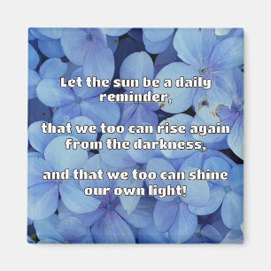 Empath Shine Positive Encouragement Quote Magnet