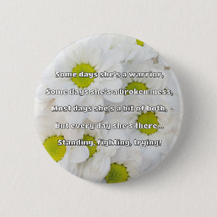 Empath Strength Positive Quote Encouragement  Button