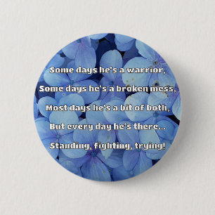 Empath Strength Positive Quote Encouragement Button