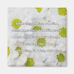 Empath Strength Positive Quote Encouragement  Magnet