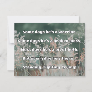 Empath Strength Positive Quote Encouragement  Postcard