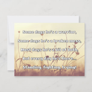 Empath Strength Positive Quote Encouragement  Postcard