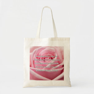 Empath Strength Positive Quote Encouragement  Tote Bag