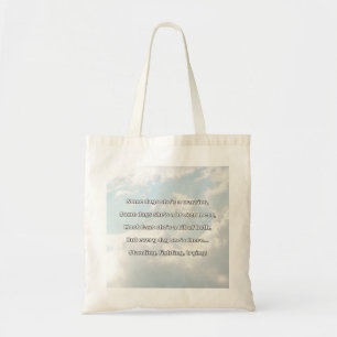 Empath Strength Positive Quote Encouragement Tote Bag