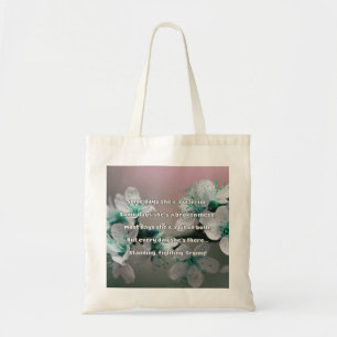 Empath Strength Positive Quote Encouragement  Tote Bag