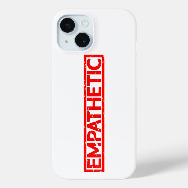 Empathetic Stamp Case-Mate iPhone Case (Back)