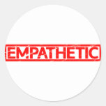 Empathetic Stamp Classic Round Sticker