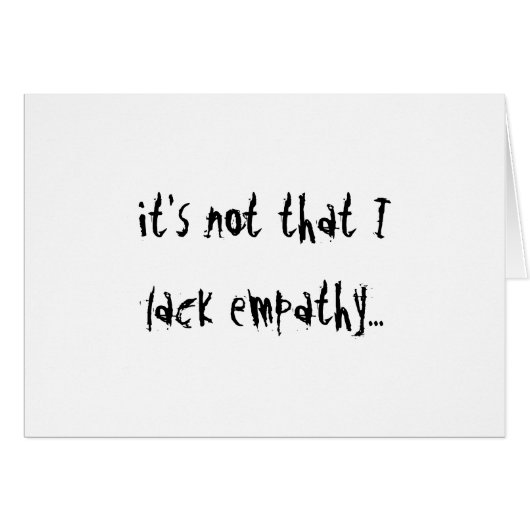 Empathy (Front Horizontal)