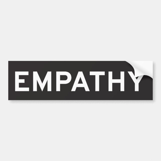 Empathy Bumper Sticker (Front)