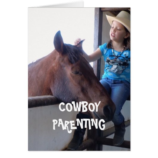 Empathy - Cowboy Parenting Cards (Front)