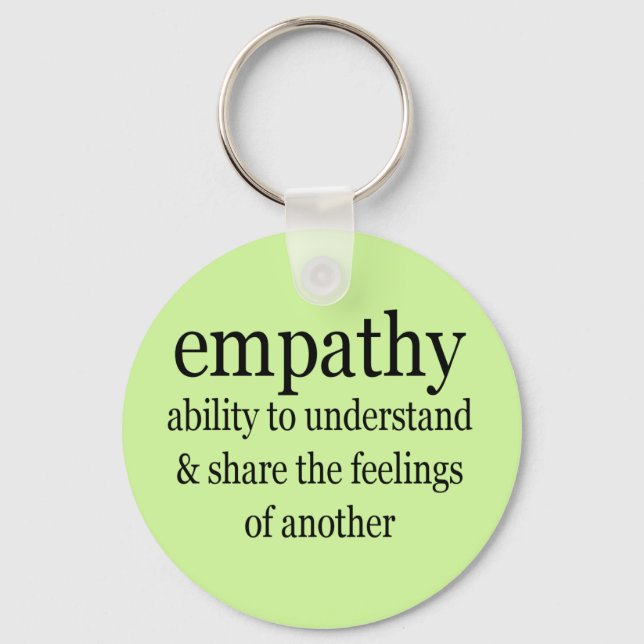 Empathy Definition Keychain (Front)