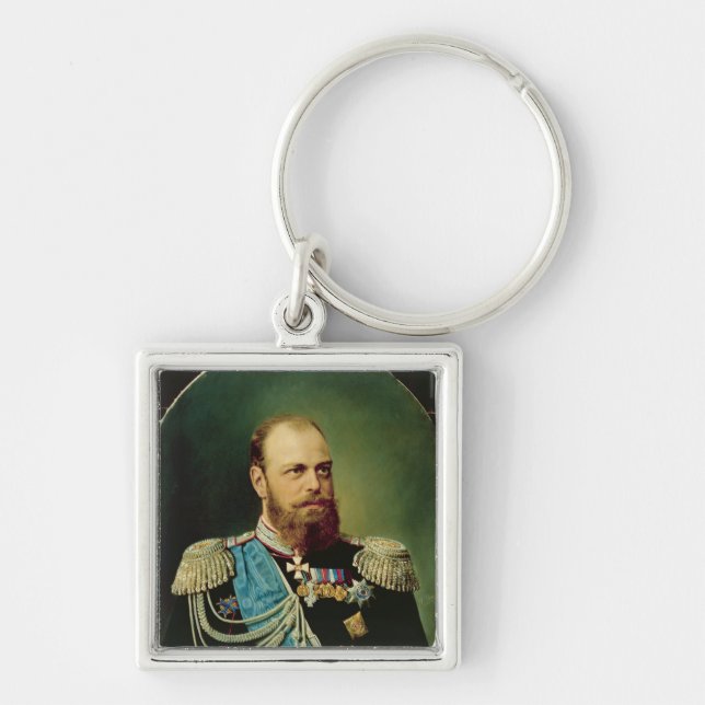 Emperor Alexander III Keychain (Front)