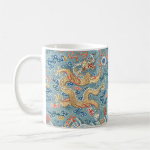 Emperor Dragon Design Detail 19th century China  Coffee Mug