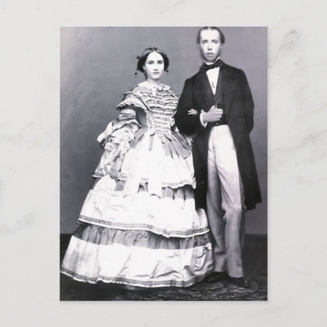 Emperor & Empress of Mexico #022M Postcard (Front)