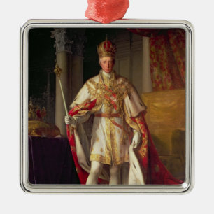Emperor Franz II of Austria Metal Ornament