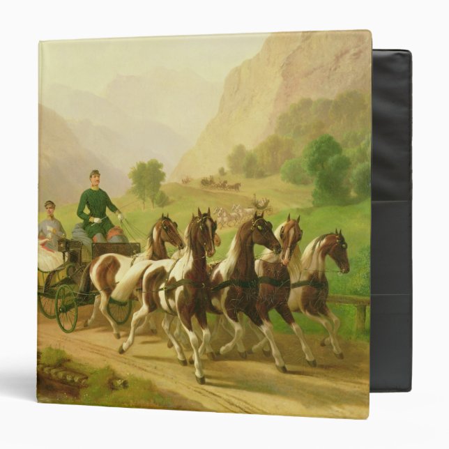 Emperor Franz Joseph I of Austria 3 Ring Binder (Front/Inside)