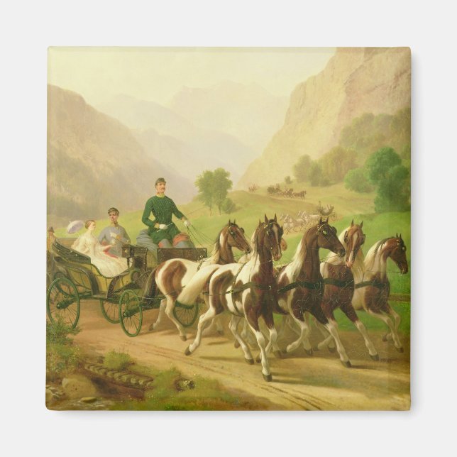 Emperor Franz Joseph I of Austria Magnet (Front)