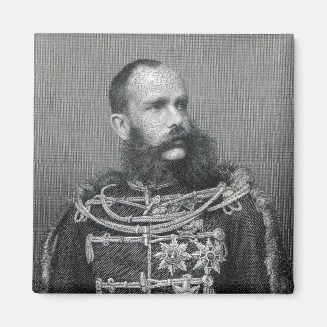 Emperor Franz Joseph I of Austria Magnet (Front)
