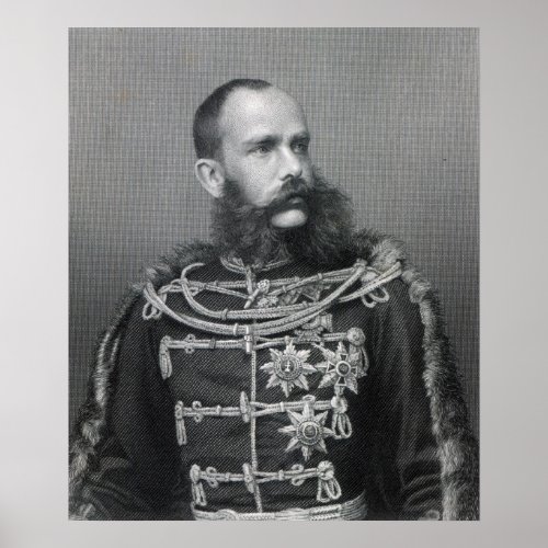 Emperor Franz Joseph I of Austria Poster