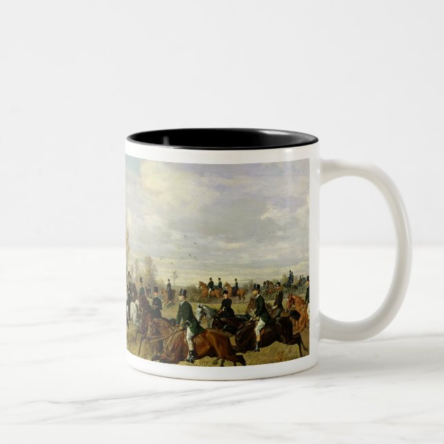 Emperor Franz Joseph I of Austria Two-Tone Coffee Mug (Right)