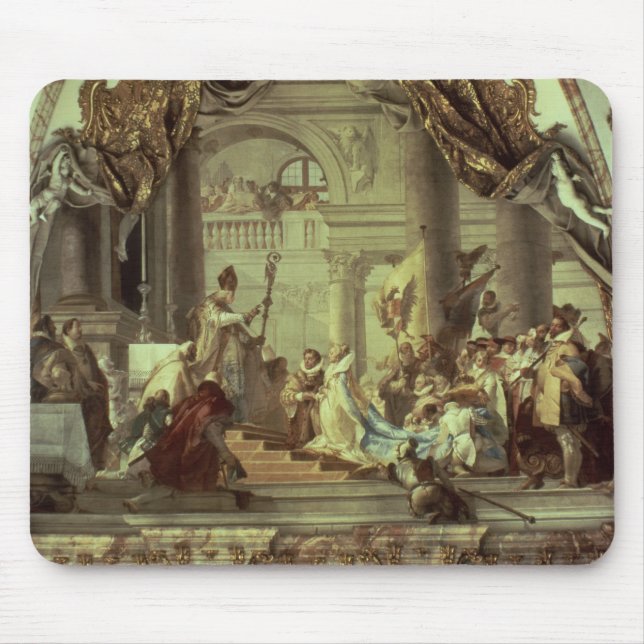 Emperor Frederick Barbarossa's wedding Mouse Pad (Front)