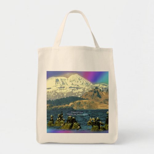 Emperor Geese on Chiniak Bay near Chiniak Alaska Tote Bag