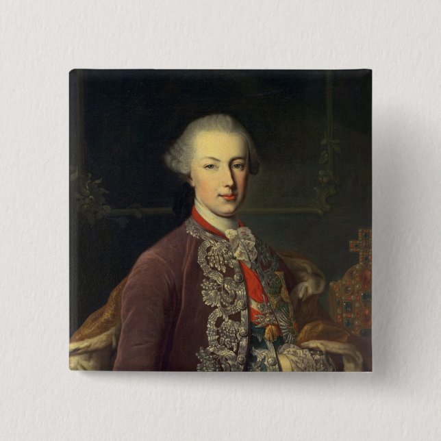Emperor Joseph II of Germany Pinback Button (Front)