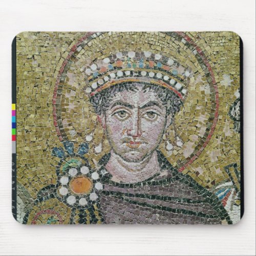 Emperor Justinian I  c547 AD Mouse Pad